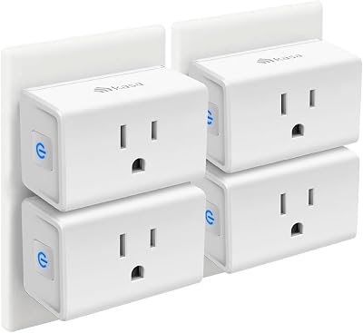Kasa Smart Plug Ultra Mini, 4-Pack (EP10P4)
