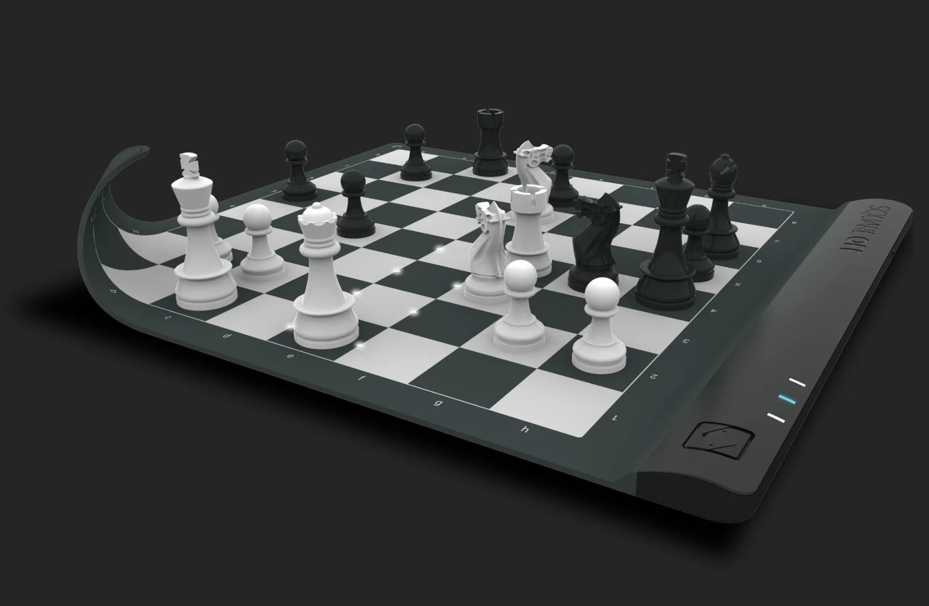 Square Off Pro rollable electronic chess board